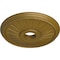 Ekena Millwork Berkshire Ceiling Medallion (Fits Canopies up to 6 3/8"), 20 1/8"OD x 3 7/8"ID x 1 7/8"P, Gold CM20BE1GLS - alternate 3